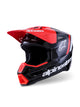 Alpinestars S-M3 Radium Zwart/Fluorood/Wit Crosshelm