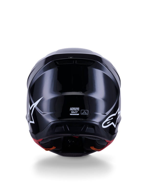 Alpinestars S-M7 Zwart Crosshelm