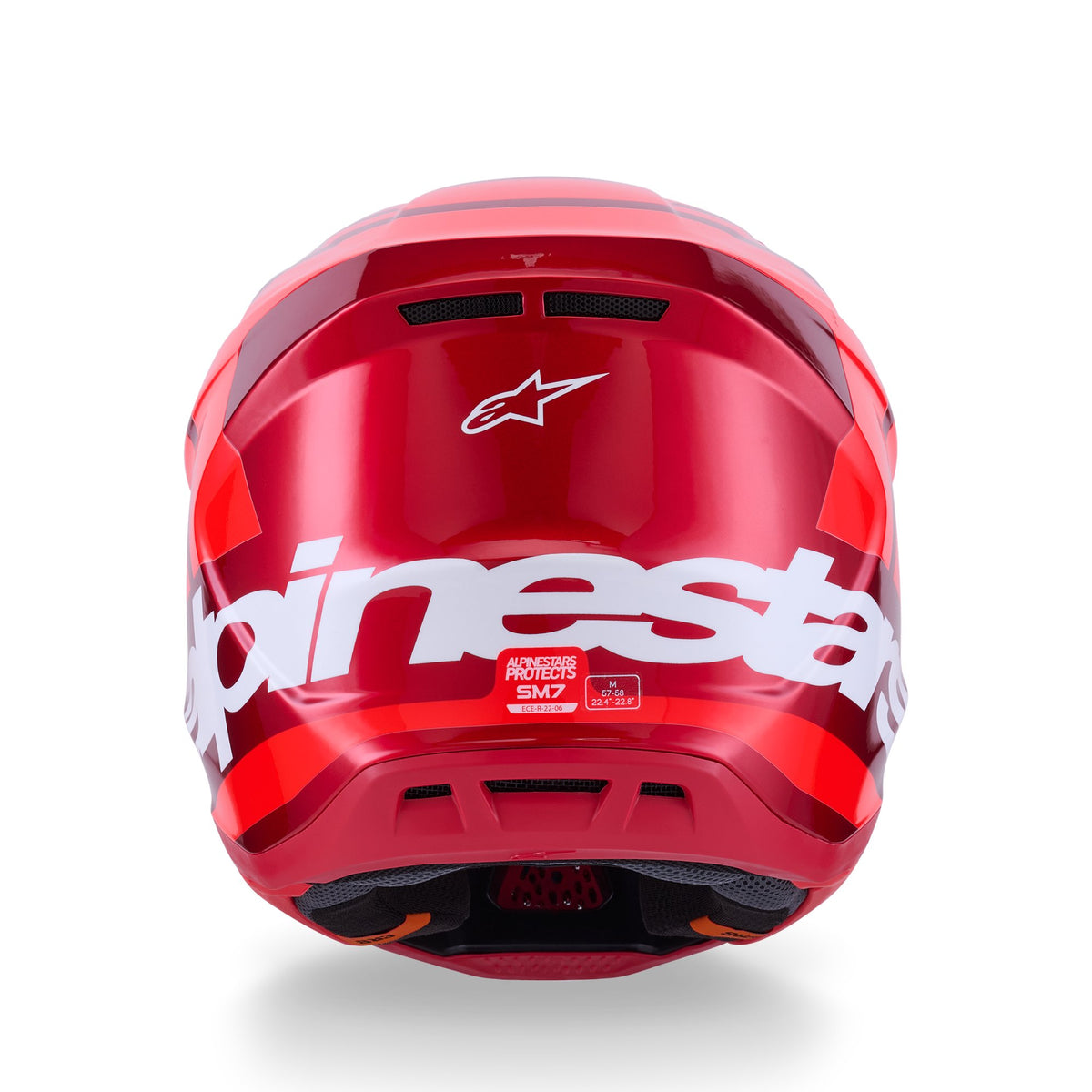 Alpinestars S-M7 Core Rood Crosshelm