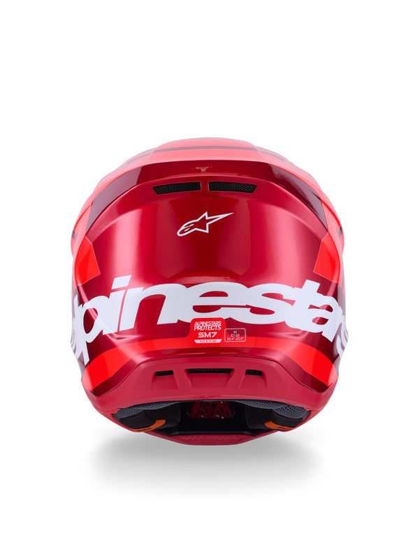 Alpinestars S-M7 Core Rood Crosshelm