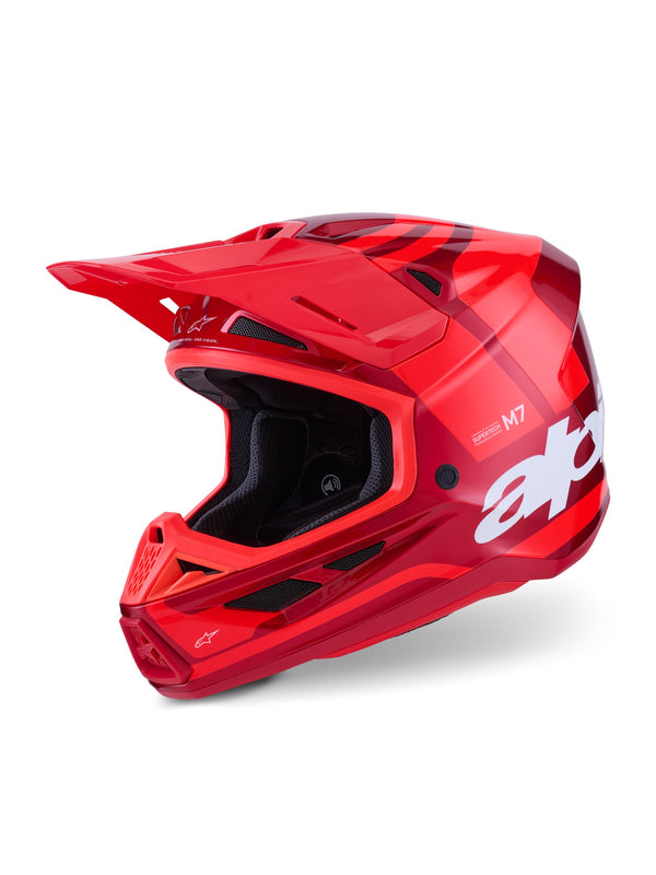 Alpinestars S-M7 Core Rood Crosshelm