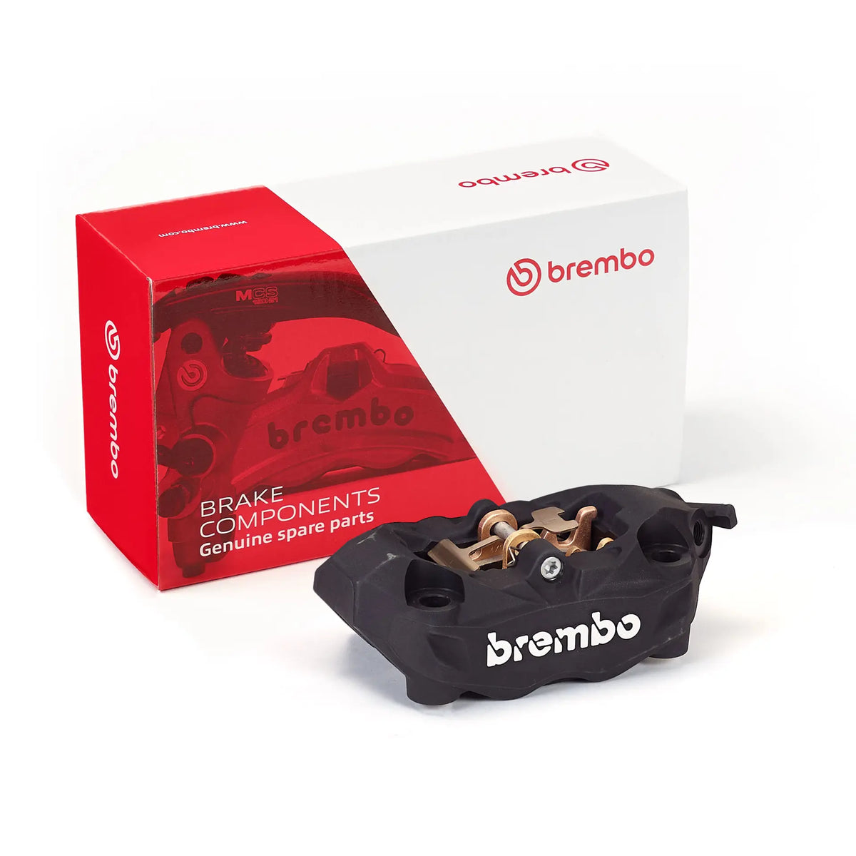Brembo Remklauw P4.32 rechts zwart 100 mm 20B69028