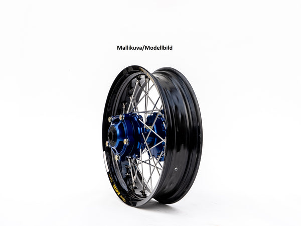Haan Compleet Wiel 17x3,50 SX&SXF&EXC 2003-2021 Naaf blauw, Velg zwart