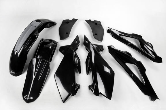 UFO Plasticset Zwart HUSQVARNA CR125/CR250 2006-2008