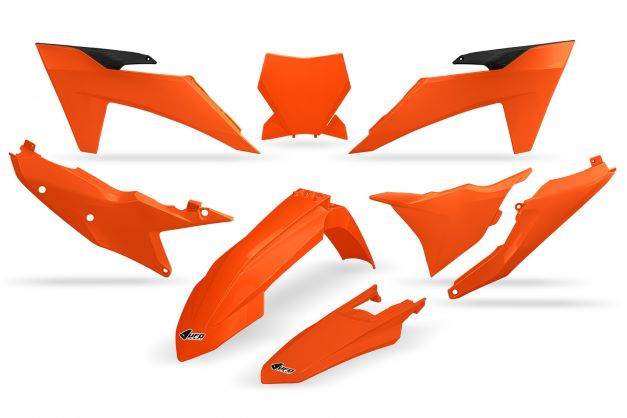UFO Plasticset Oranje KTM 125 SX/250 SX 2023-2024