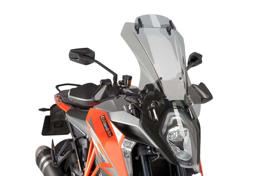 Puig Touring Screen New Generation met vizier KTM 1290 Super Duke smoke
