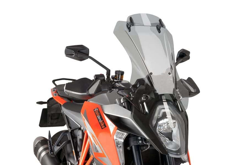 Puig Touring Screen New Generation met vizier KTM 1290 Super Duke smoke