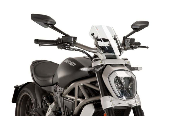 Puig Windscherm New Generation Sport Ducati X Diavel/S (2016-2018) transparant