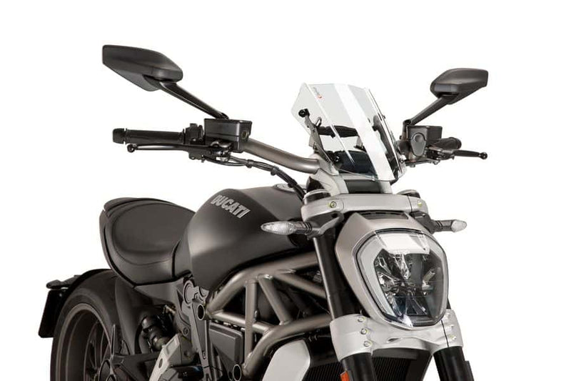 Puig Windscherm New Generation Sport Ducati X Diavel/S (2016-2018) transparant