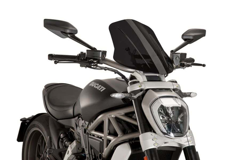 Puig Windscherm New Generation Touring Ducati X Diavel/S (2016-2018) donker smoke