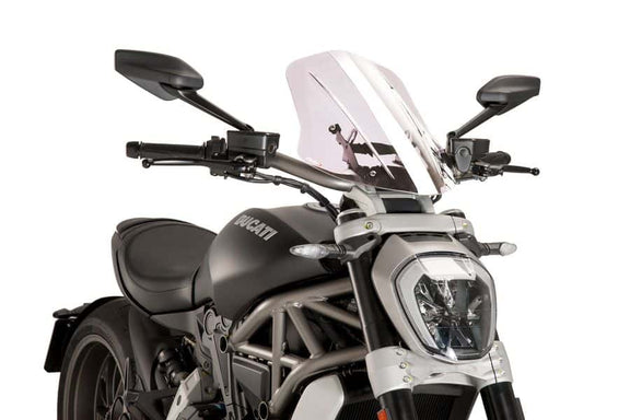 Puig Windscherm New Generation Touring Ducati X Diavel/S (2016-2018) transparant