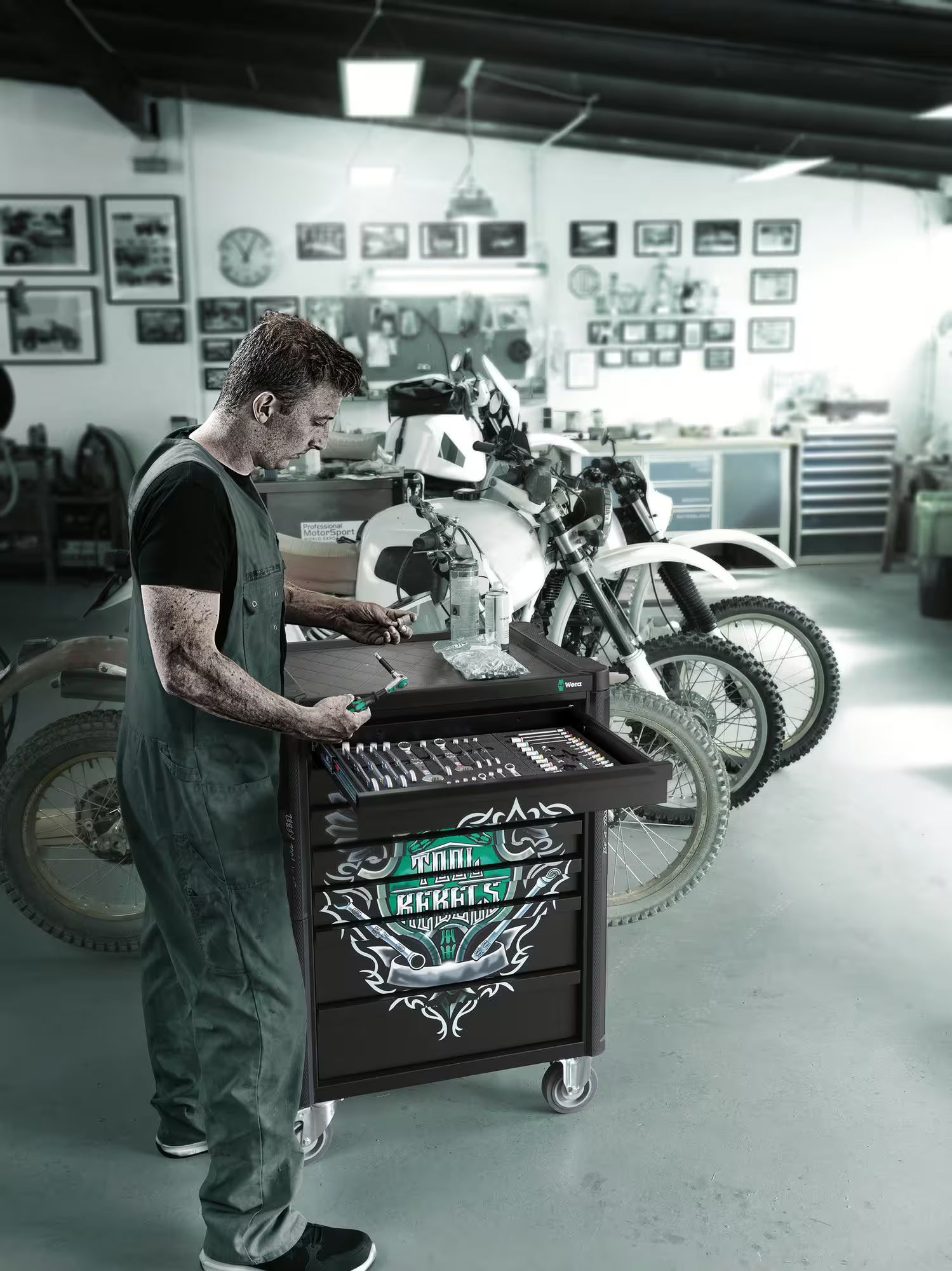 WERA gereedschapswagen – Rolling Cabinets & Chests kopen bij WheelsWork | Motoronderdelen, Gereedschap & Accessoires