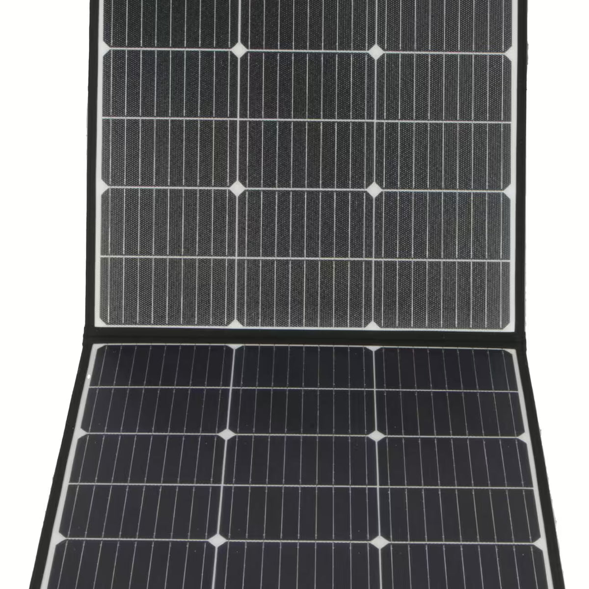 Unicraft Faltbares Solarpanel 100W – Monokristallin mit USB-A &amp; USB-C