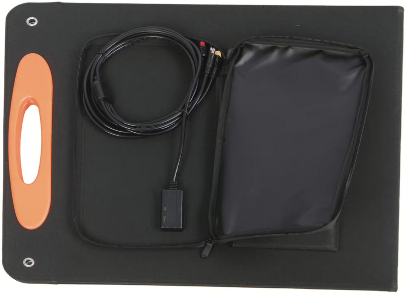 Unicraft Opvouwbaar Solarpanel 100W – Monokristallijn met USB-A & USB-C