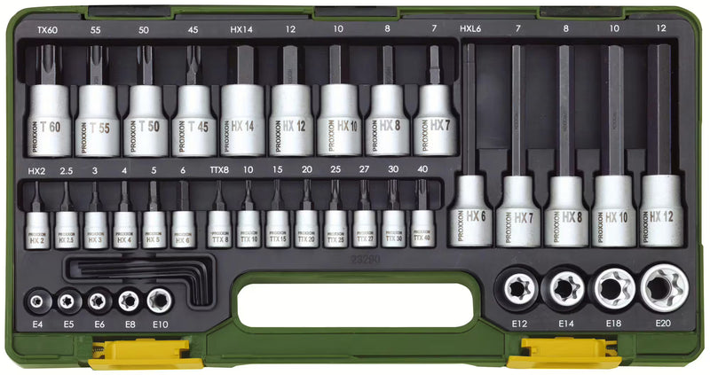 Dopsleutel set 42-delig, in kunststof koffer – General Purpose Sets kopen bij WheelsWork | Motoronderdelen, Gereedschap & Accessoires