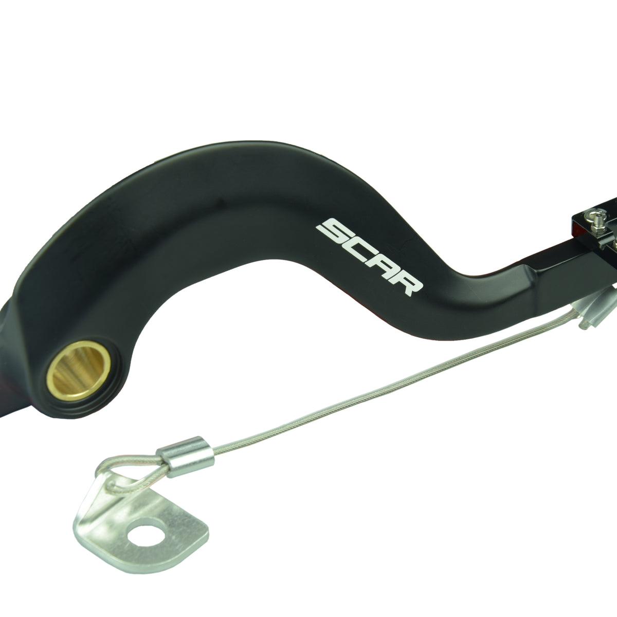 Scar Rempedaal YZ450F YZ450FX WR450F 2010-2023 Zwart