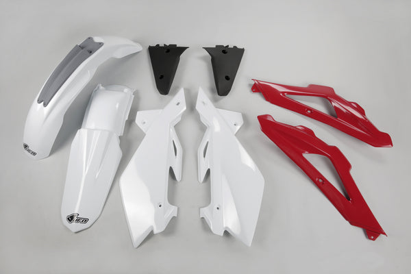 UFO Plasticset Wit Husqvarna TC125/TC250 2005-2007