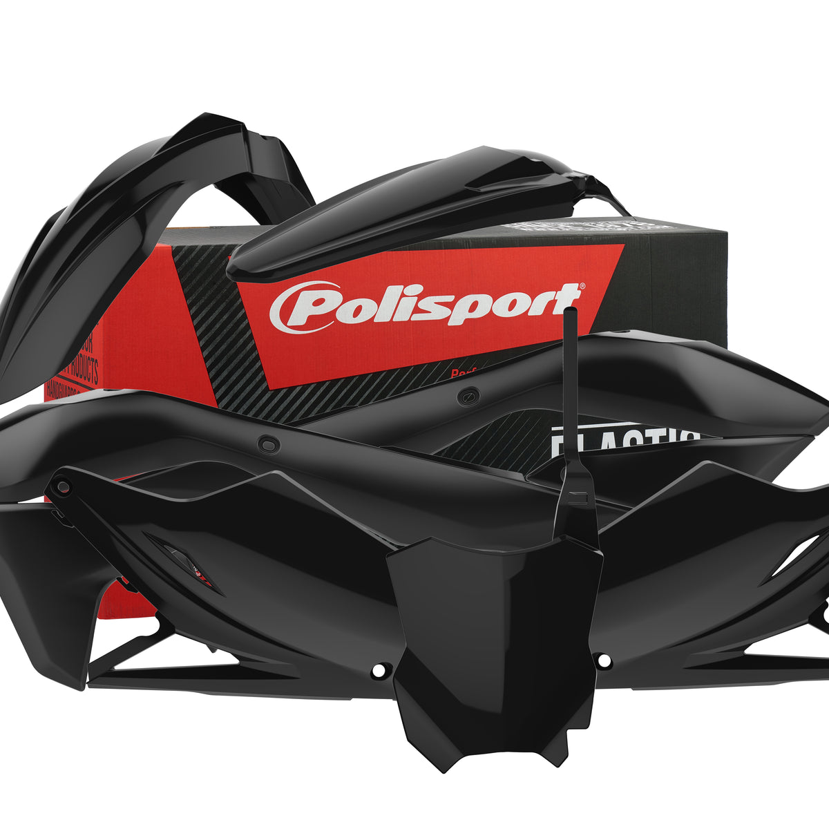Polisport Plasticset Zwart KAWASAKI KX450F 2016-2018