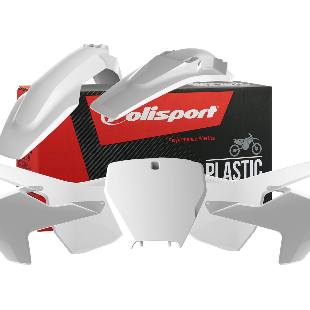 Polisport Plasticset Wit HUSQVARNA FC250/FC350 2016-2018