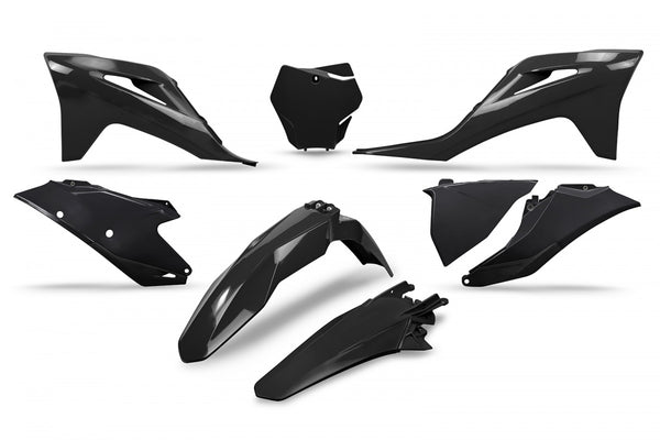 UFO Plasticset Zwart GasGas MC125/MC250 2021-2023