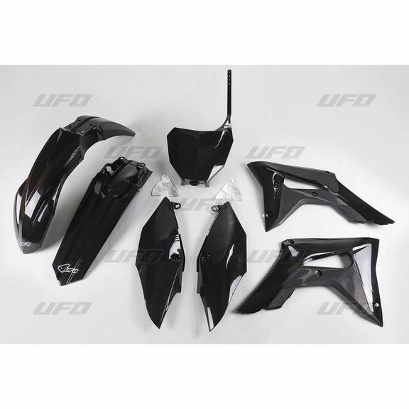 UFO Plasticset Zwart HONDA CRF250R/CRF450R