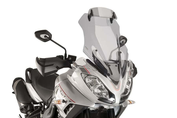Puig Windscherm Tou met vizier Triumph Tiger Sport (2016-2018) smoke