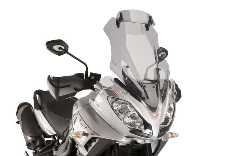Puig Windscherm Tou met vizier Triumph Tiger Sport (2016-2018) smoke