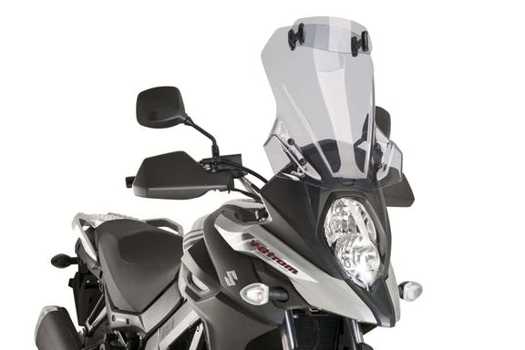 Puig Windscherm Tou met vizier Suzuki DL650 V-Strom (2017-2023) smoke