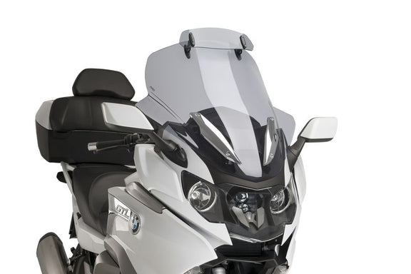 Puig Windscherm Touring met vizier BMW K1600GT-GTL (2011-2022)/R1200Rt smoke