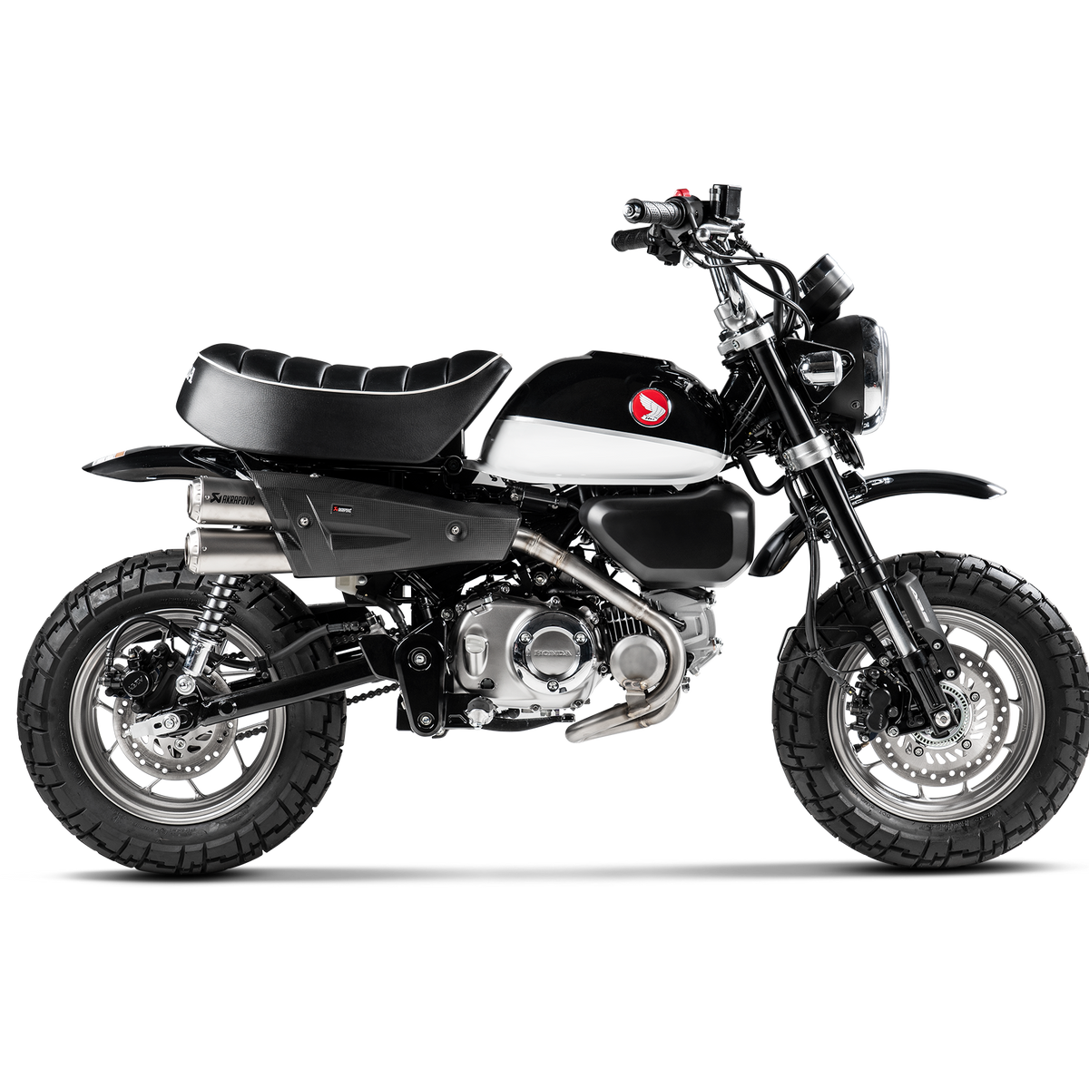 Akrapovic Hitteschild Carbon Honda Monkey 125 2019-2025, productfoto 2