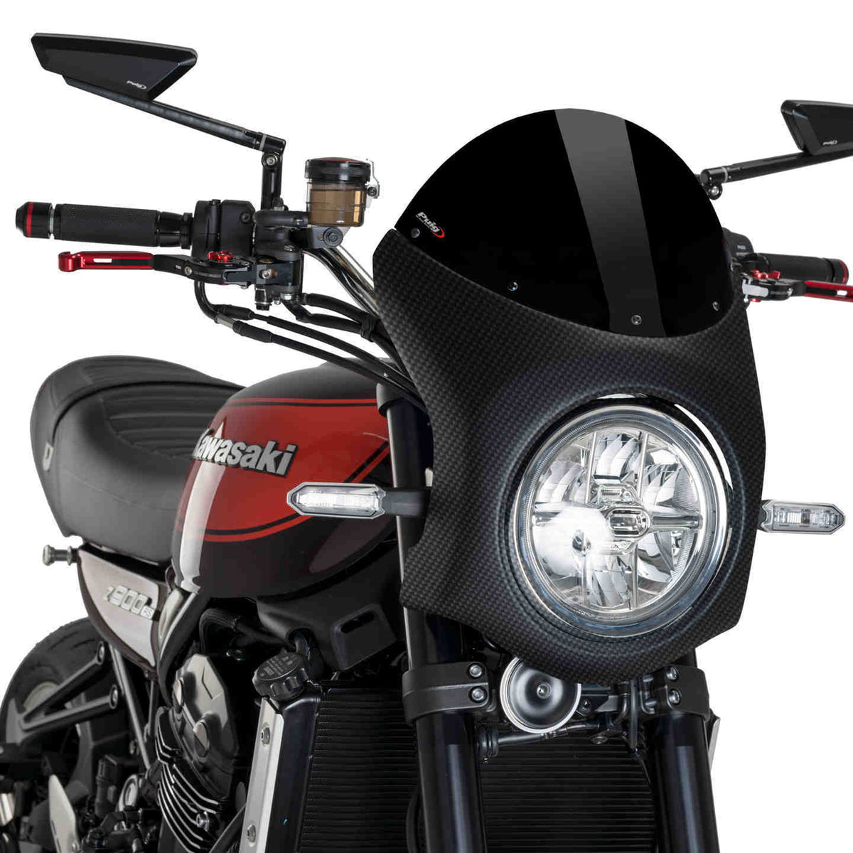 Puig Semi-kuip carbonlook Kawasaki Z900RS (2018 en later)