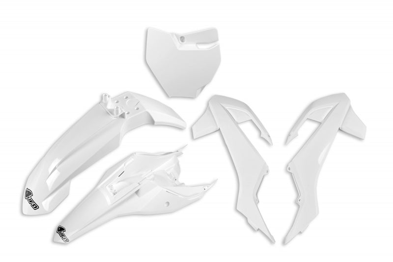 UFO Plasticset Wit GAS GAS MC65 2021-2024
