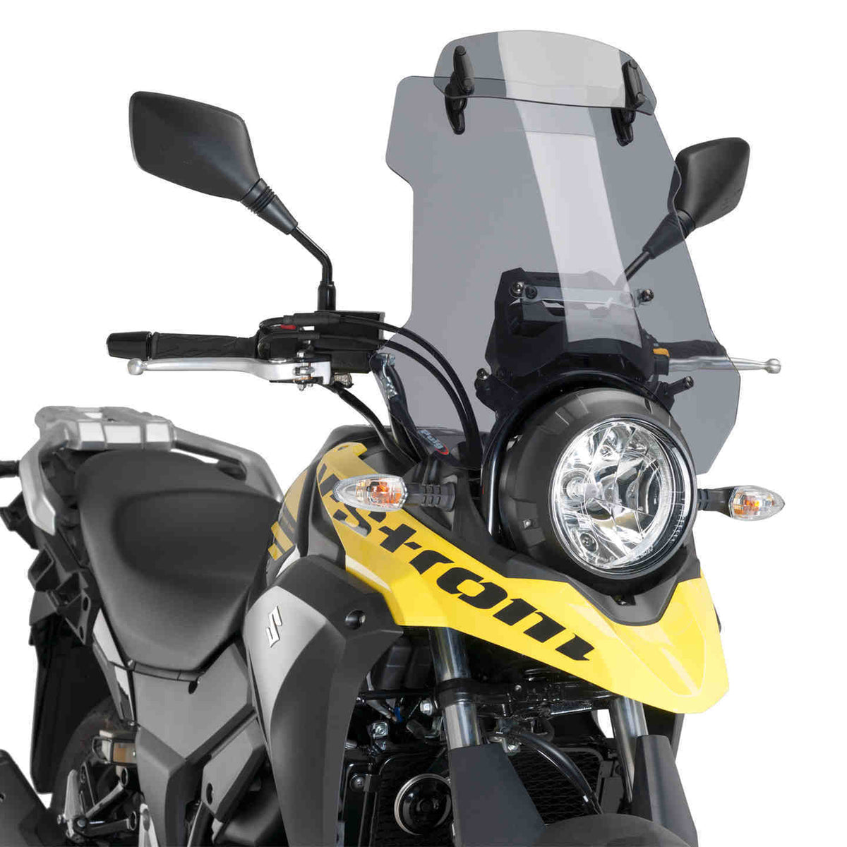 Puig Windscherm Touring met vizier Suzuki DL250 V-Strom (2017-2021) smoke