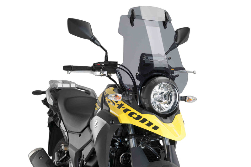 Puig Windscherm Touring met vizier Suzuki DL250 V-Strom (2017-2021) smoke