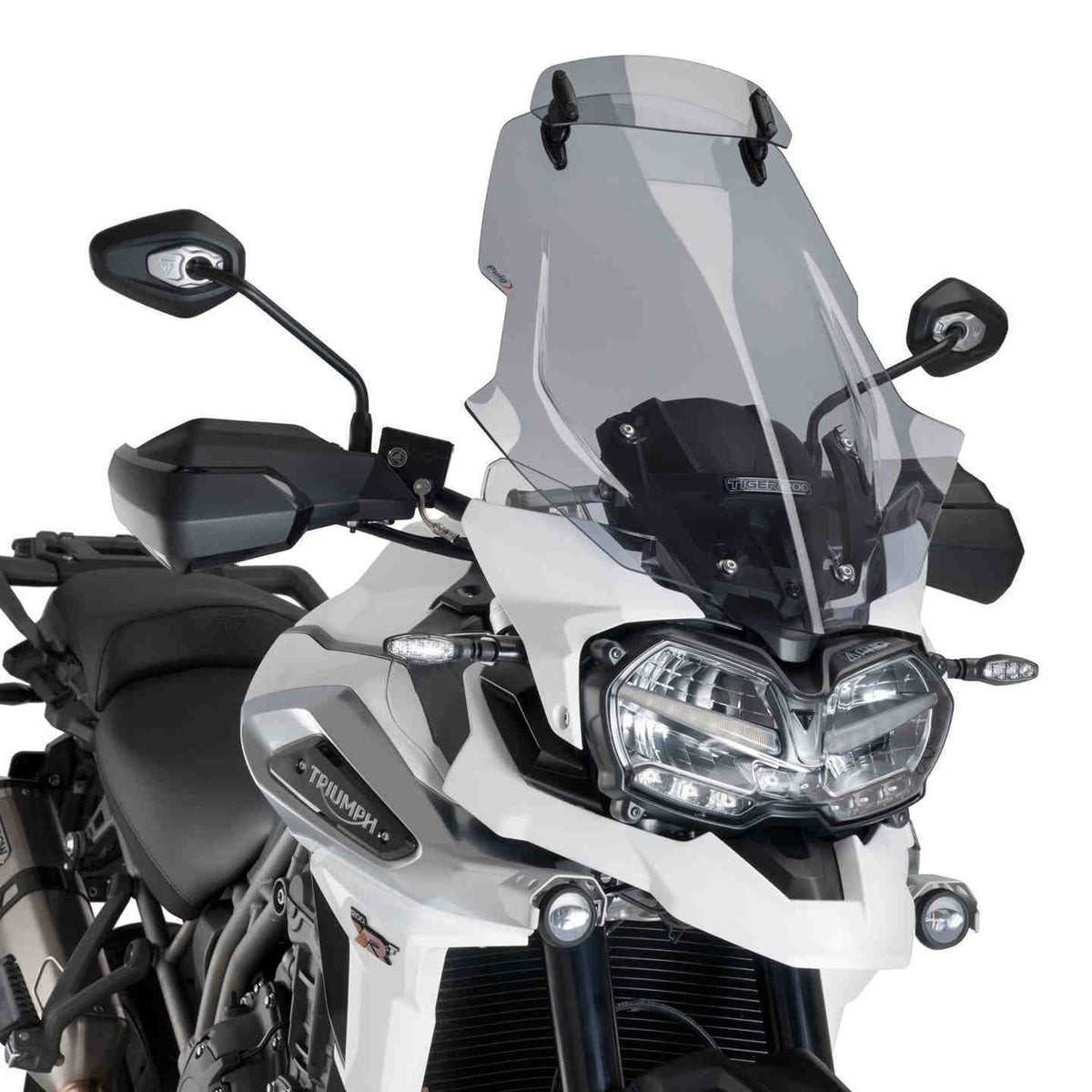 Puig Windscherm. Touring met vizier Tiger Explorer/Xc/Xr/Xrx/Xrt/Xcx/X smoke