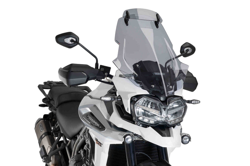 Puig Windscherm. Touring met vizier Tiger Explorer/Xc/Xr/Xrx/Xrt/Xcx/X smoke