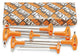 Beta Tools 96T S8 Hex Key Set With Handle 8 Piece Power Handle Chrome-plated