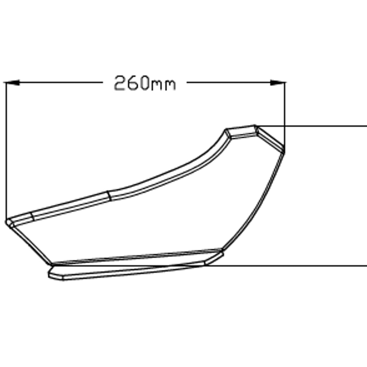 Puig Winglets Honda CBR1000RR (2017 en later) zwart