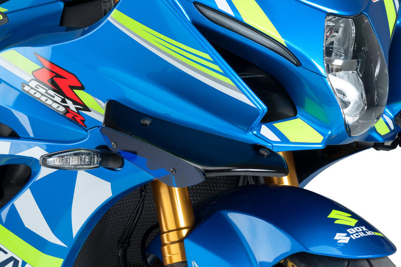 Puig Downforce Sport Side Spoilers Suzuki GSX-R1000 (2017 en later) Red rood