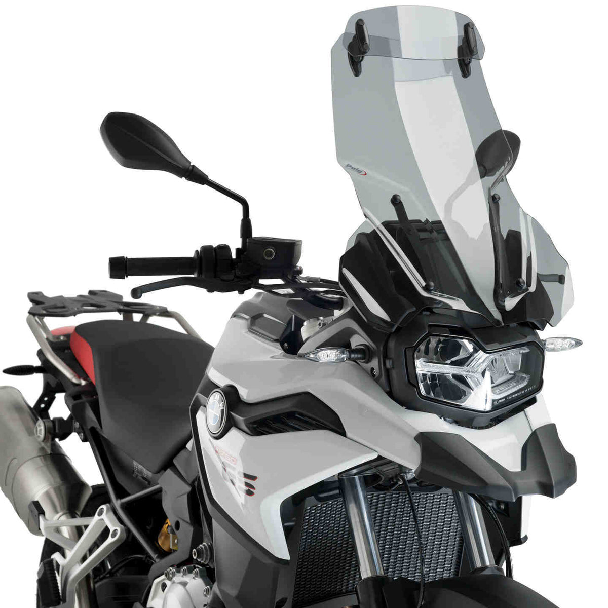 Puig Windscherm Touring met vizier BMW F750GS (2018 en later) smoke