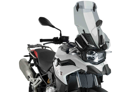Puig Windscherm Touring met vizier BMW F750GS (2018 en later) smoke