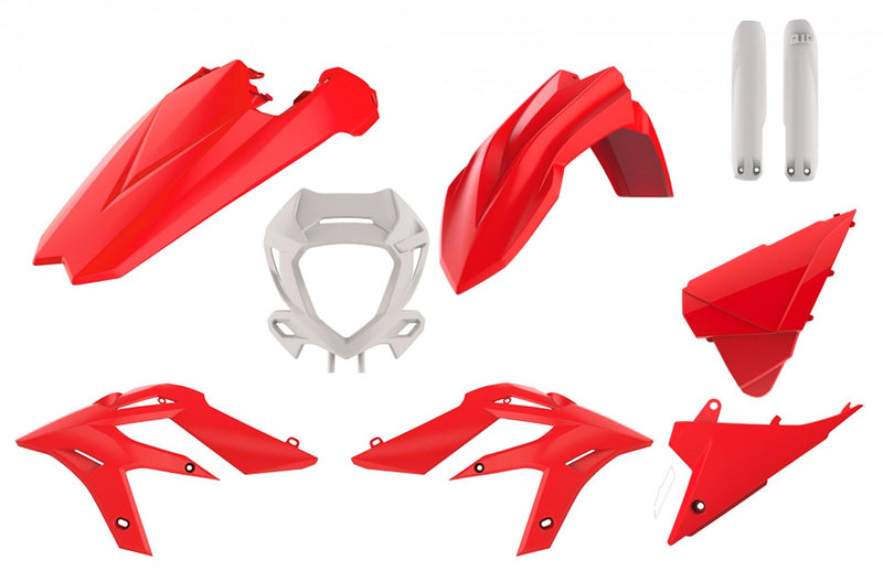 Polisport Plasticset Wit BETA XTRAINER 250/XTRAINER 300 2020-2022