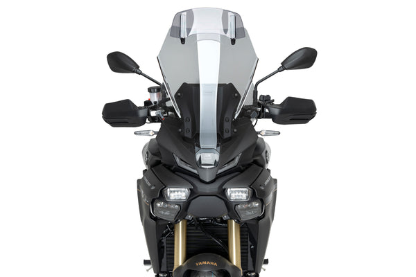 Puig Touring Windscreen with Visor Tracer 9 GT (2025 and later) smoke