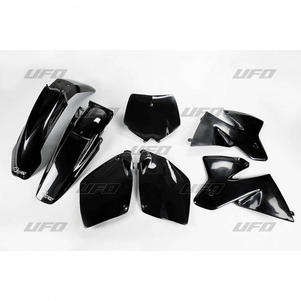 UFO Plasticset Zwart KTM 125 SX/250 SX 2000