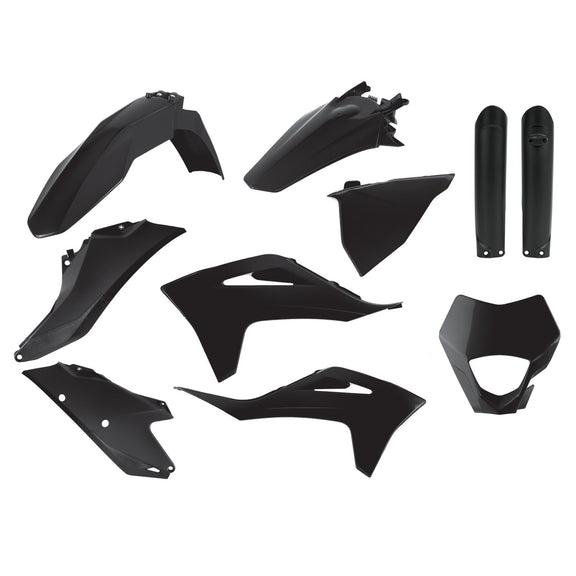 Polisport Plasticset Zwart GAS GAS EC250/EC250F