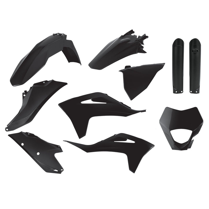 Polisport Plasticset Zwart GAS GAS EC250/EC250F