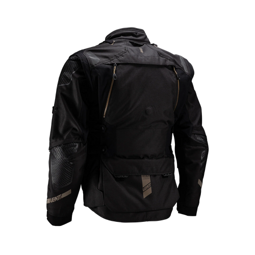 Leatt ADV MultiTour 5.5 Motorradjacke AA wasserdicht 3-lagig schwarz-grau