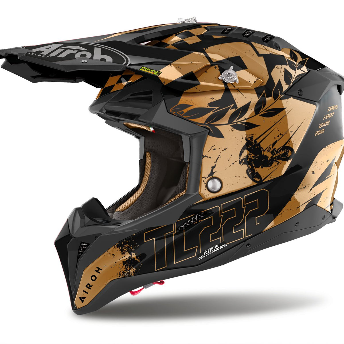 Airoh Aviator 3 TC222 The Legend Crosshelm