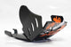 AXP Xtrem Carterplaat KTM EXCF250/EXCF350 2017-2023 Zwart