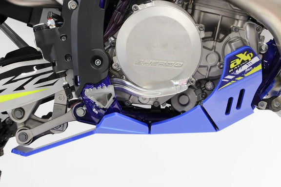AXP Xtrem Carterplaat Sherco 250/300 SE RACING/SE FACTORY 2014-2024 Blauw